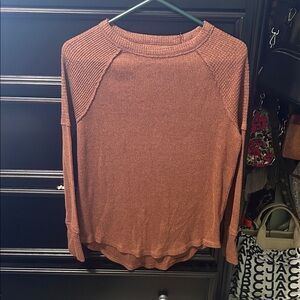 SO Women's Copper Crew Neck Sweater